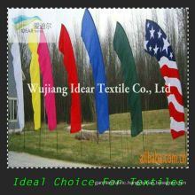 100% Polyester Colored flags/Printed Advertising Flags